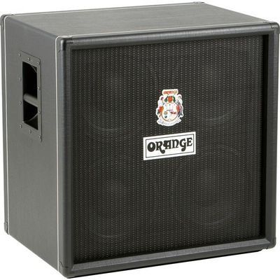 Фото Акустический кабинет для бас гитары Orange OBC410 BK