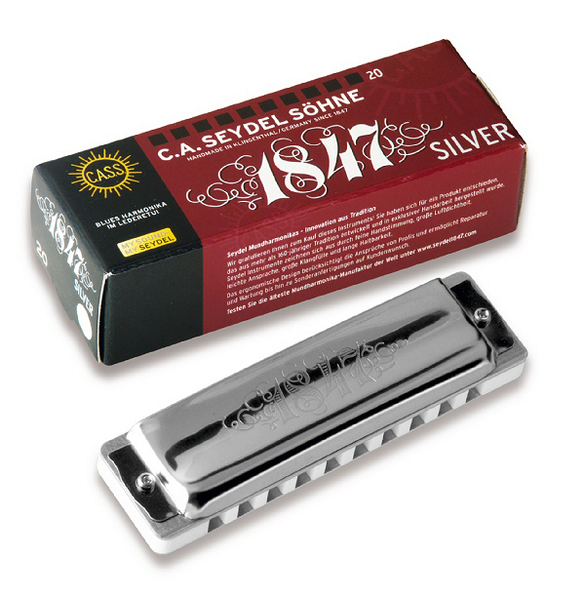Фото Губная гармошка Seydel Sohne 16301D 1847 Silver D