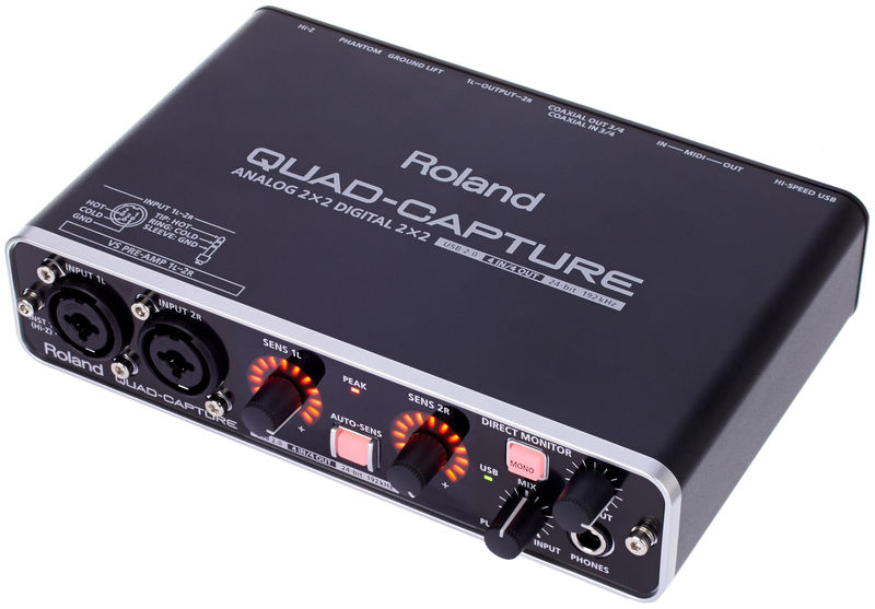 Фото Аудиоинтерфейс Roland UA-55 Quad-Capture