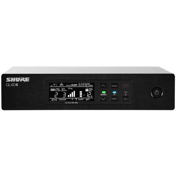 Фото Цифровая радиосистема SHURE QLXD14E/153T G51 с микрофоном MX153T