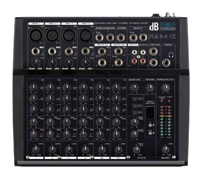 Фото Микшерный пульт dB Technologies PLM 8.4 Fx