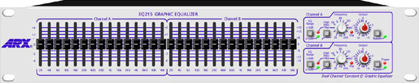Фото Графический эквалайзерARX EQ 215