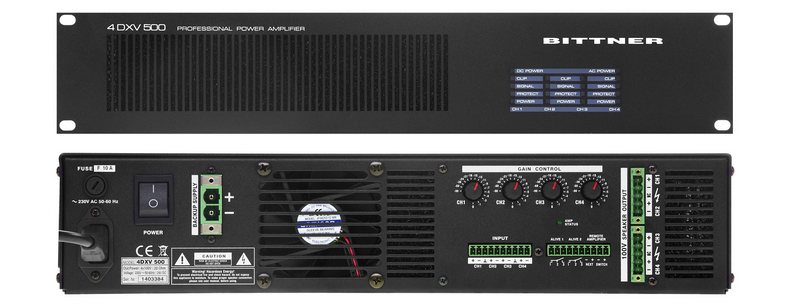 Фото Усилитель мощности Bittner Audio 4DXV 500