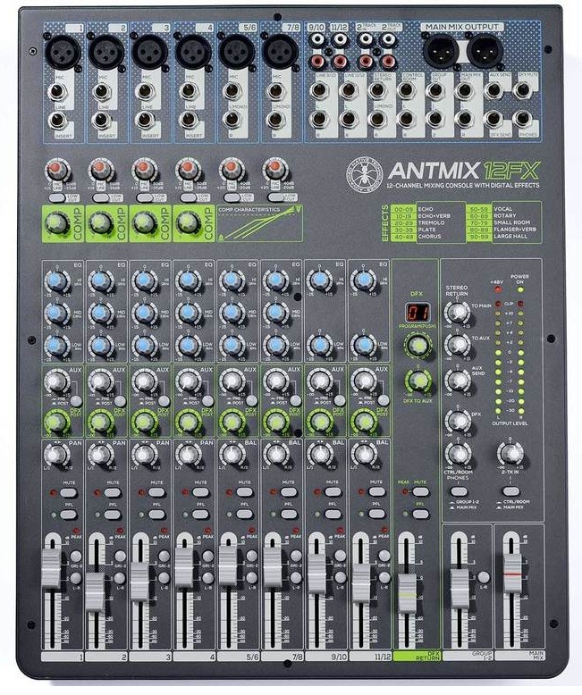 Фото Микшерный пульт Ant AntMix12FX