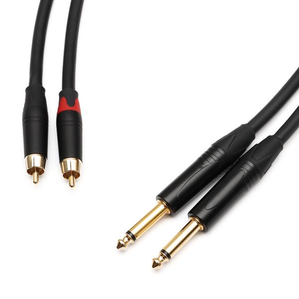 Фото Кабель межблочный 2RCA-2RCA Radiotehnika Volna M02 1 m