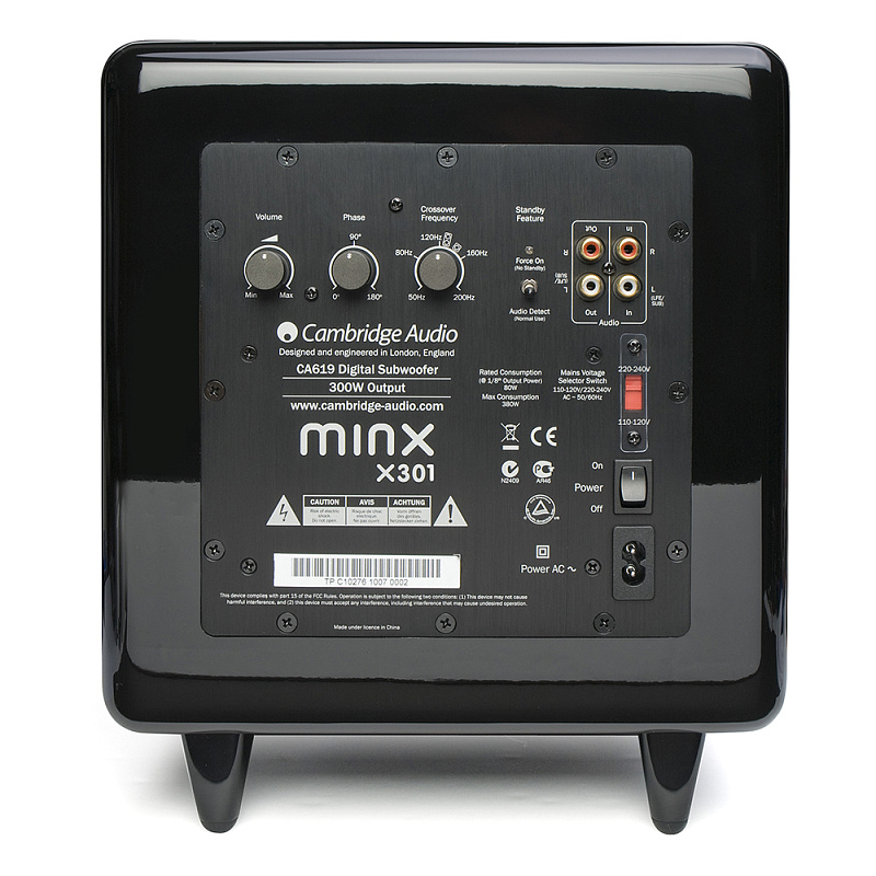 Фото Сабвуферы Cambridge Audio X301