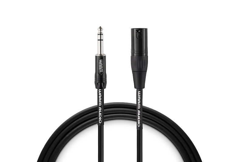 Фото Микрофонный кабель WARM AUDIO Pro-XLRm-TRSm-3