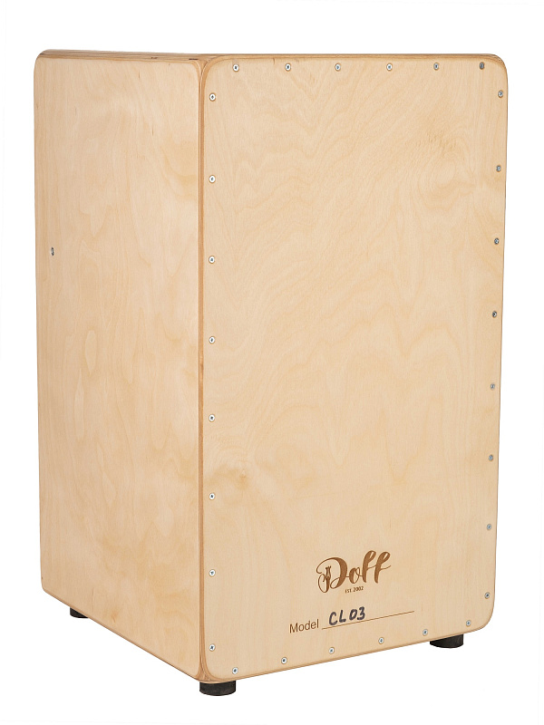 Фото CL03-Doff Кахон, тапа шпон красного дерева, Doff