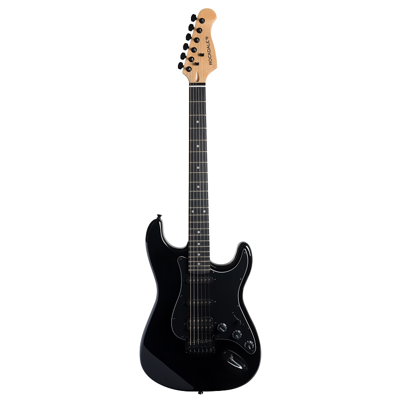 Фото Электрогитара ROCKDALE Stars HT HSS Black Limited Edition