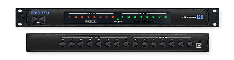 Фото MOTU MIDI Express 128