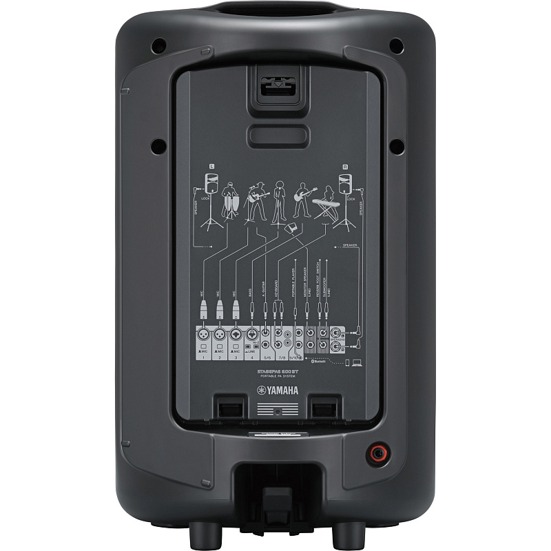 Фото Портативная система звукоусиления Yamaha STAGEPAS 600BT