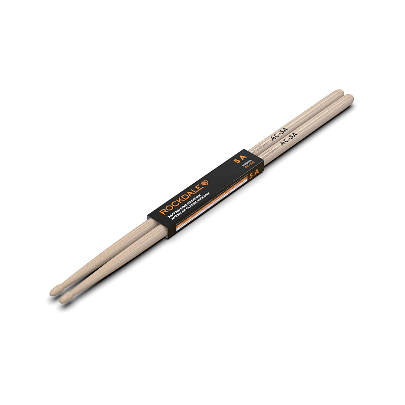Фото Барабанные палочки ROCKDALE American Classic Hickory AC-5A