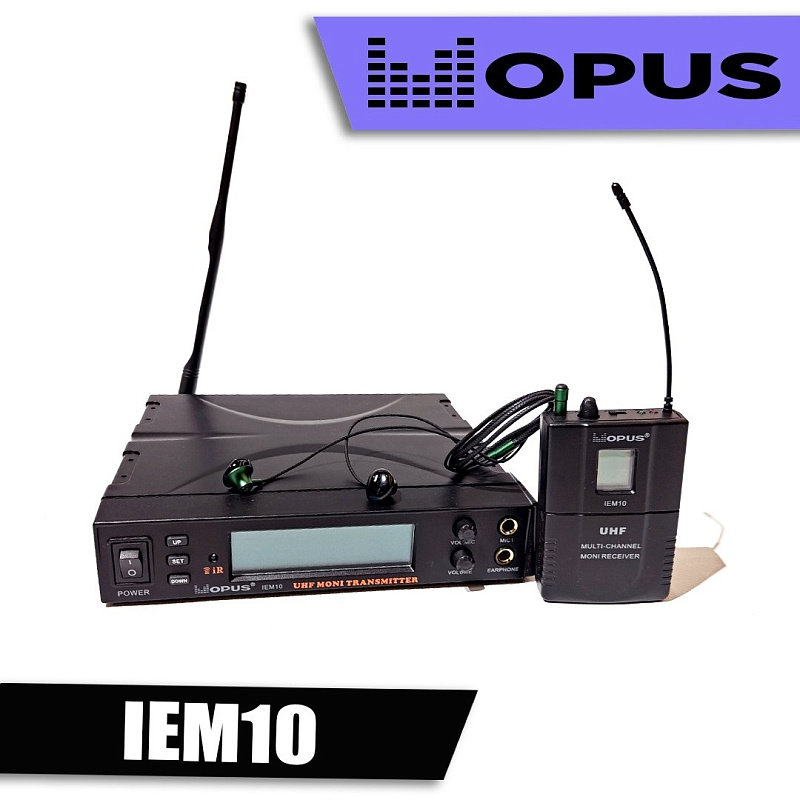 Фото Радиосистема ушного мониторинга OPUS IEM10