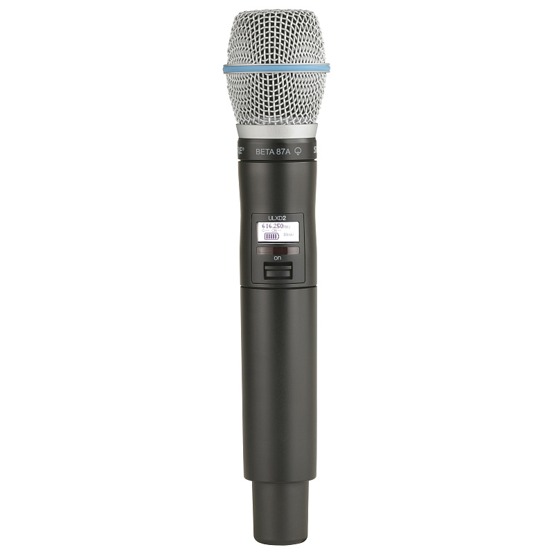 Фото SHURE ULXD24E/BETA87A K51 606 - 670 MHz цифровая радиосистема с ручным передатчиком Beta87A