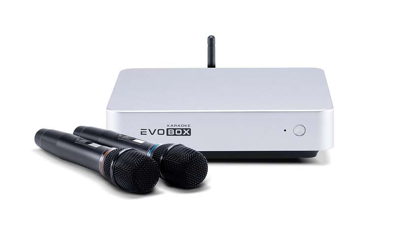 Фото Караоке система Evolution EVOBOX Classic Silver