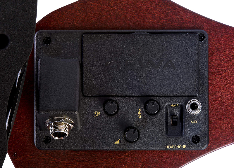 Фото Пятиструнная электроскрипка GEWA E-Violin Novita 3.0 (Red-Brown)