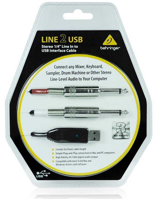 Фото Behringer LINE2USB