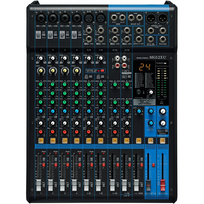 Фото Микшерный пульт CRCBOX MG12XU