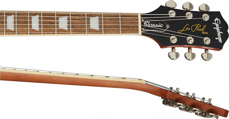 Фото EPIPHONE Les Paul Classic Worn Metallic Gold
