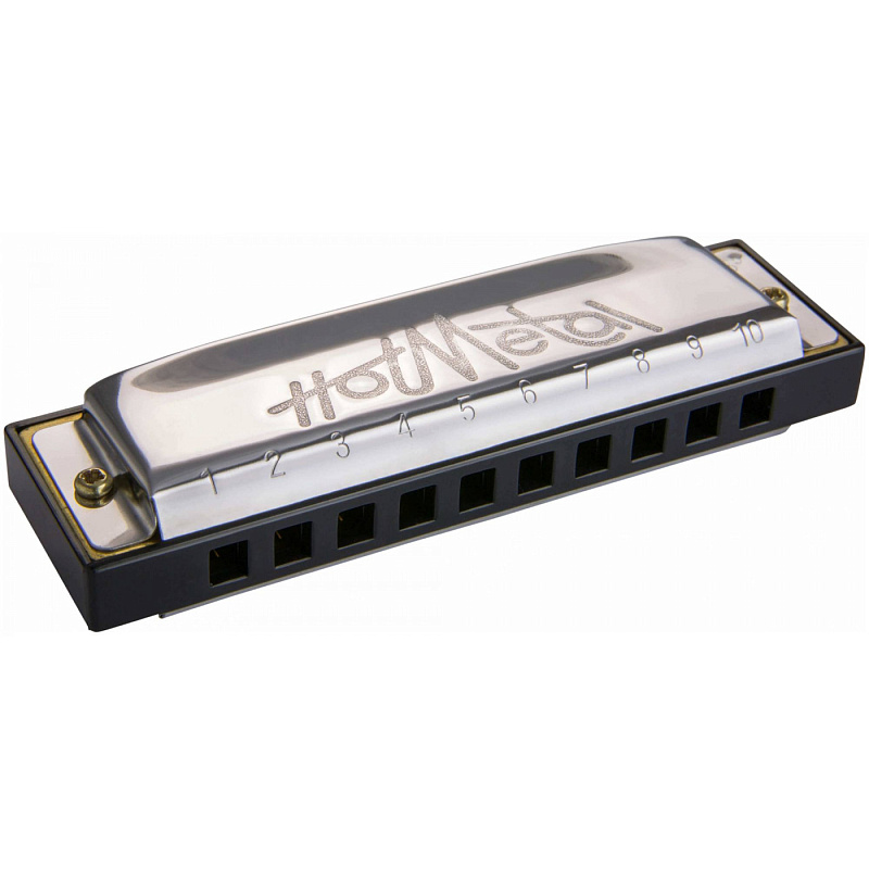 Фото HOHNER Hot Metal F - Губная гармоника диатоническая Хонер