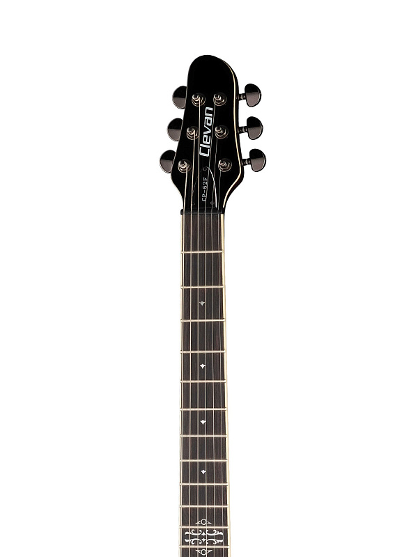 Фото Электрогитара Clevan CP-52FTBK-GLOSS