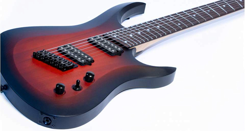 Фото Электрогитара Inspector Shturm-7-ms-red-burst
