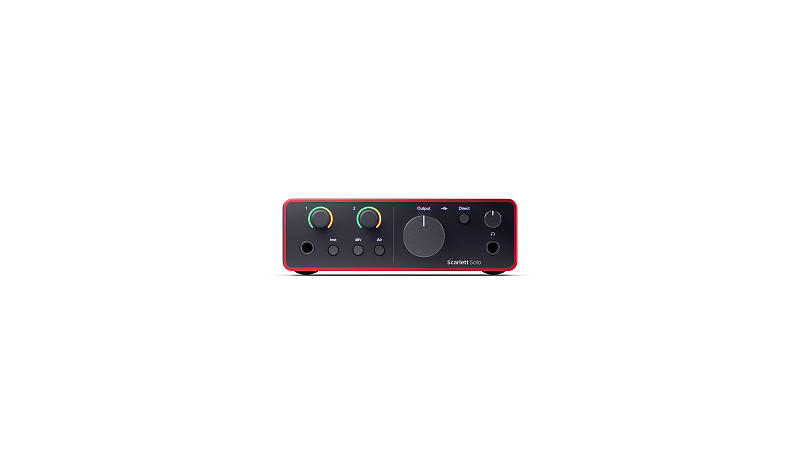 Фото Звуковая карта FOCUSRITE Scarlett Solo 4th Gen