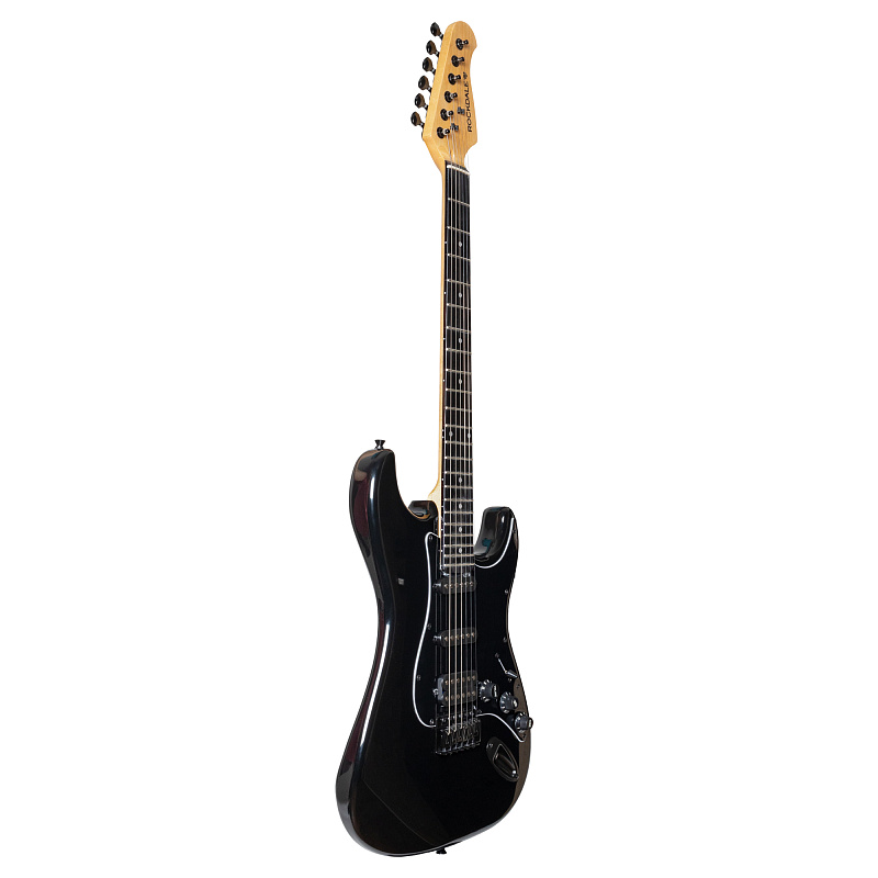 Фото Электрогитара ROCKDALE Stars Black Limited Edition HSS BK