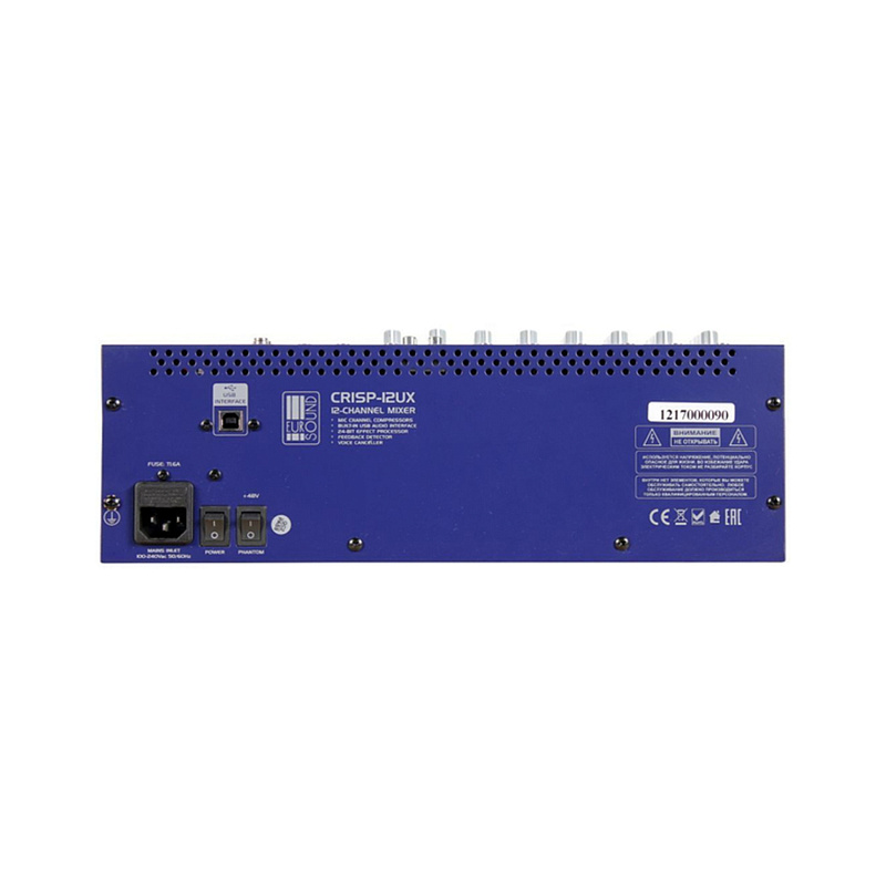 Фото Микшерный пульт EUROSOUND CRISP-12UX