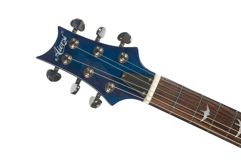 Фото Электрогитара AIERSI PRS-24 Blue Summer Sky Burst