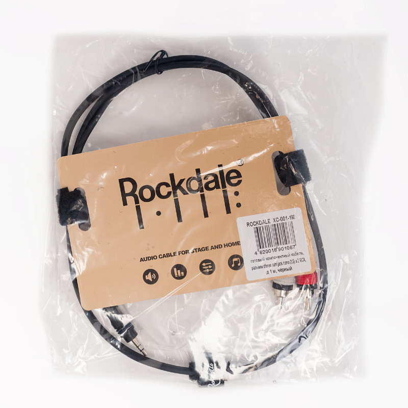 Фото Компонентный Y-образный кабель ROCKDALE XC-001-1M