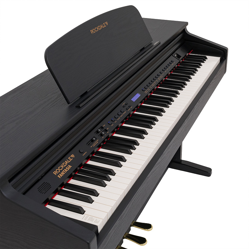 Фото Цифровое пианино ROCKDALE Fantasia 128 Graded Black
