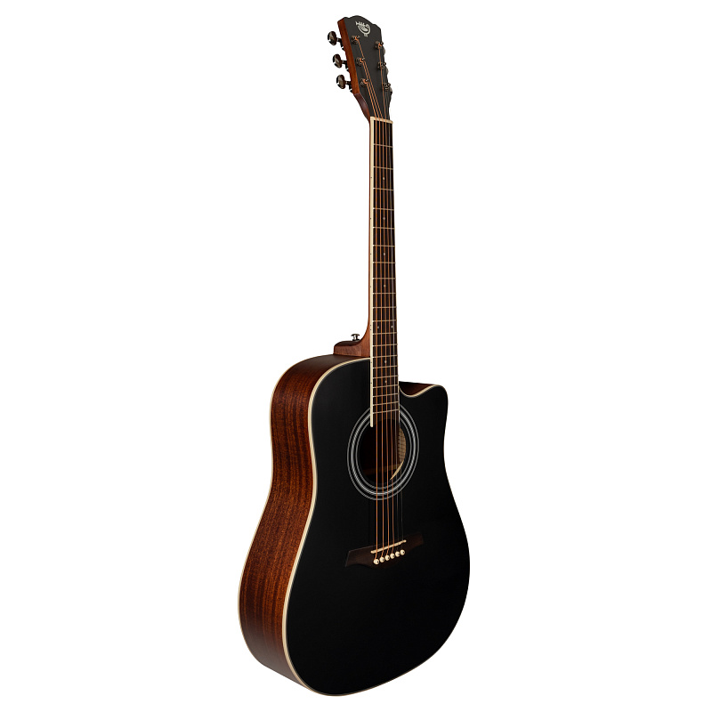 Фото Акустическая гитара ROCKDALE Aurora D6 Satin C BK