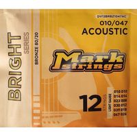 Струны Markbass Bright Series DV12BRBZ1047AC