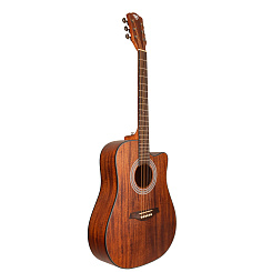 Акустическая гитара ROCKDALE Aurora D6 Satin C All-Mahogany