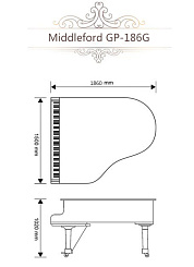 Рояль Middleford GP-186G