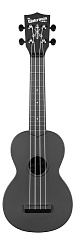 WATERMAN by KALA KA-SWB-BK Matte Black Sorpano Ukulele