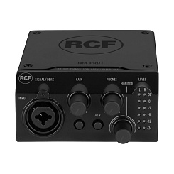 USB-аудиоинтерфейс RCF TRK PRO1 1x2-х канальный