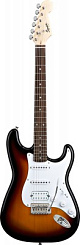 Электрогитара FENDER SQUIER BULLET STRAT TREMOLO HSS - RW - Brown Sunburst