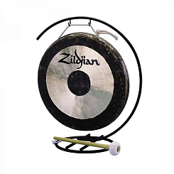 ZILDJIAN 12` TRADITIONAL GONG AND STAND SET