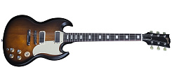 GIBSON SG Special 2016 T Satin Vintage Sunburst электрогитара, цвет - винтажный санбёрст (матовый), фурнитура - хром