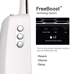 Гитара трансакустическая Lava ME 2 Freeboost White