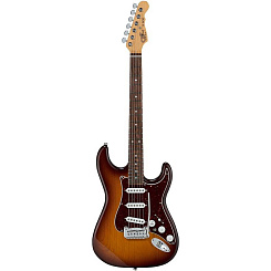 Электрогитара G&L FD S-500 Old School Tobacco Sunburst CR, с чехлом