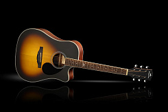 Электроакустическая гитара KEPMA D1CE Sunburst Matt