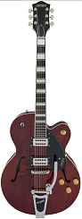 Gretsch G2420T Streamliner Hollow Body with Bigsby, BroadTron Pickups, Walnut Stain