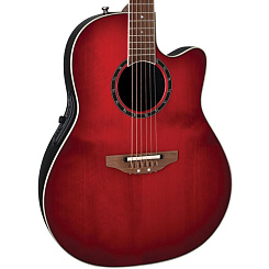 Гитара OVATION 2771AX-СCB-G Standard Balladeer Deep Contour Cutaway Cherry Cherry Burst