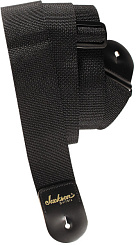 JACKSON 2 Poly Guitar Strap, Black