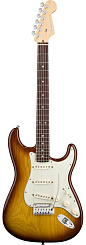 Электрогитара FENDER AMERICAN DELUXE STRAT ASH RW Tobacco Sunburst