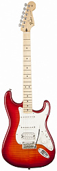 Электрогитара FENDER DELUXE STRAT HSS PLUS iOS AGED CHERRY BURST