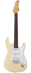 G&L Tribute S-500 Vintage White Jatoba